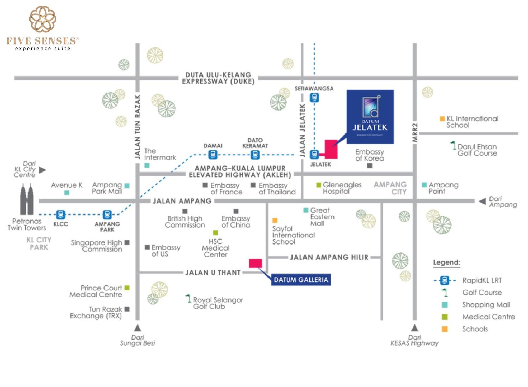 Datum Jelatek Residence, Klcc กัวลาลัมเปอร์ ภายนอก รูปภาพ